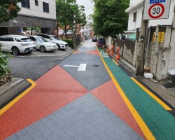 미끄럼방지포장재