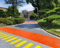 미끄럼방지포장재