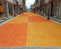 미끄럼방지포장재