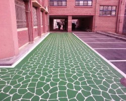 미끄럼방지포장재