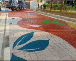 미끄럼방지포장재