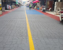 미끄럼방지포장재