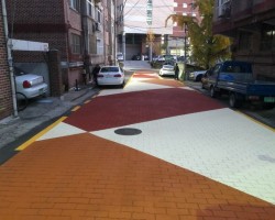 미끄럼방지포장재