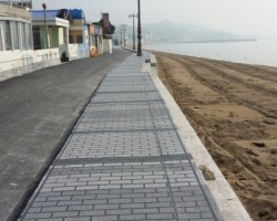 미끄럼방지포장재