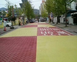 미끄럼방지포장재