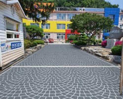 미끄럼방지포장재