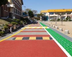 미끄럼방지포장재