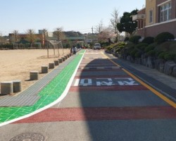 미끄럼방지포장재