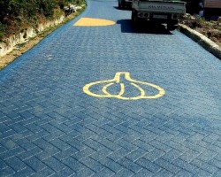 미끄럼방지포장재