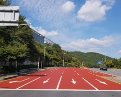 미끄럼방지포장재